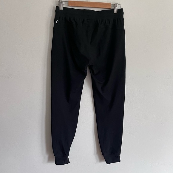 Zyia Black Loungewear Casual Athleisure Joggers - Picture 6 of 7